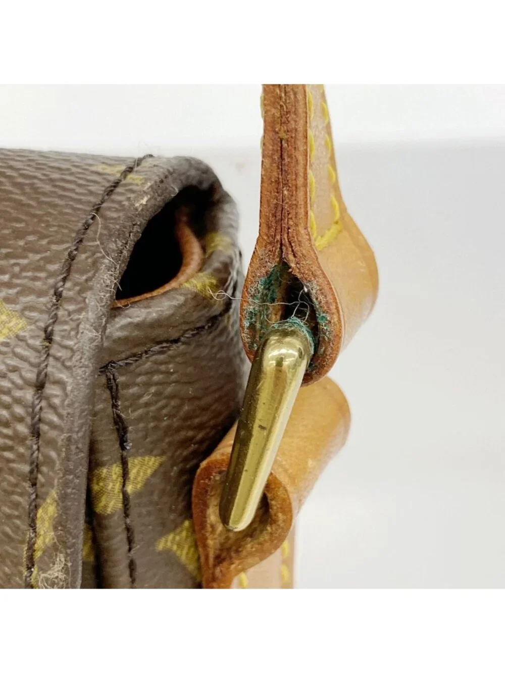 Louis Vuitton Shoulder Bag Monogram Cite MM Brown